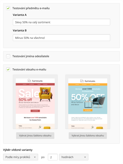 AB Testing Form